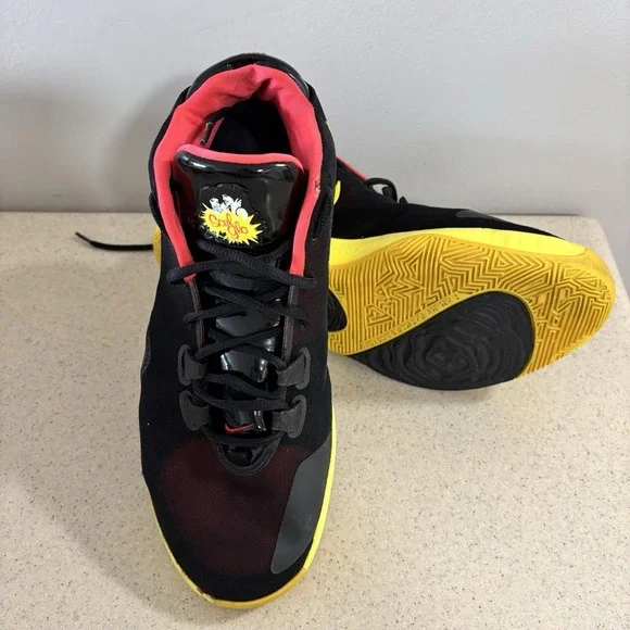 Nike Zoom Freak 1 Glo Black 13 Clean Rare Giannis Basketball Sneakers 🔥 - Picture 9 of 16